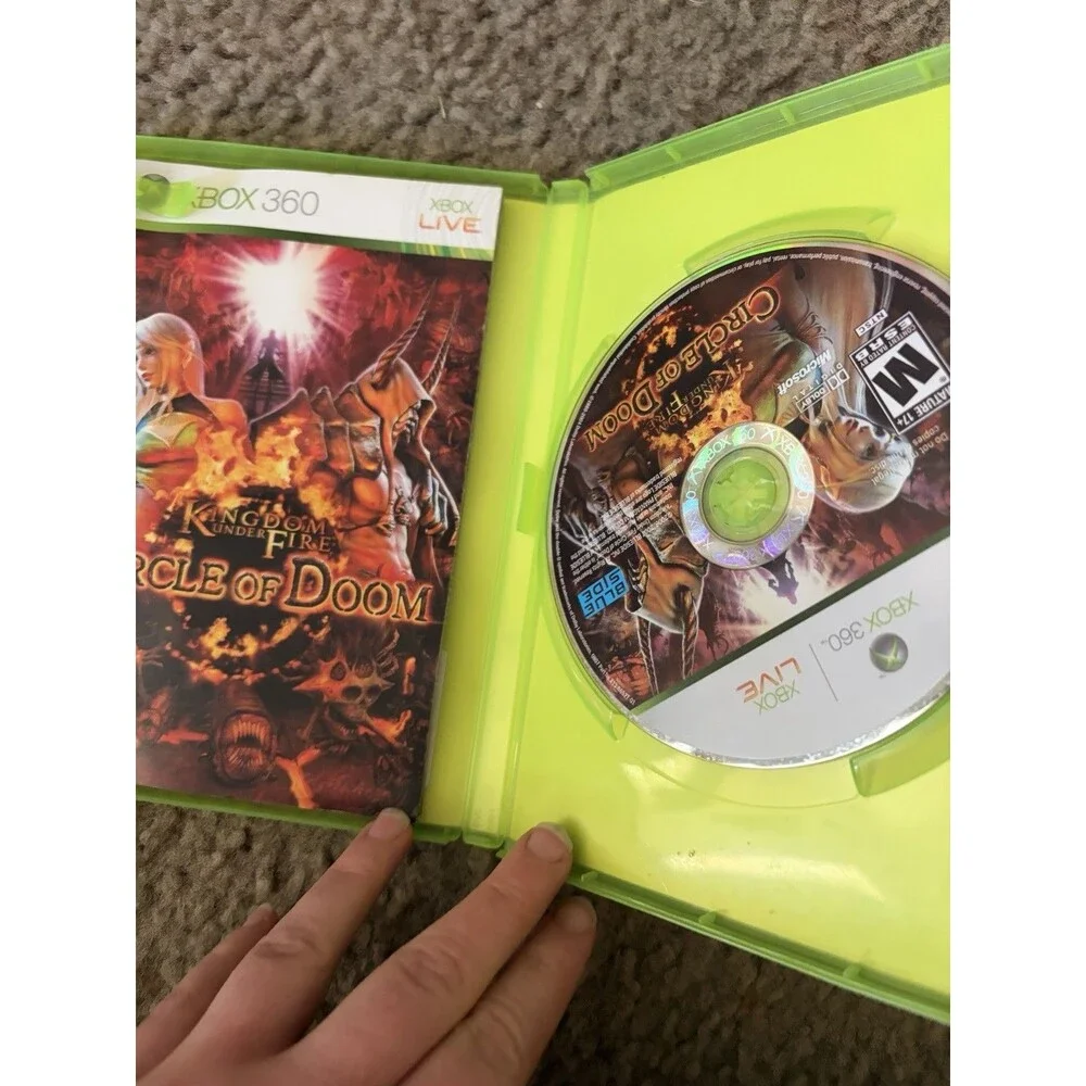 Kingdom Under Fire: Circle of Doom (Microsoft Xbox 360, 2008)